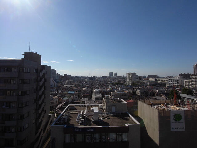 【荒川区南千住のマンションの眺望】