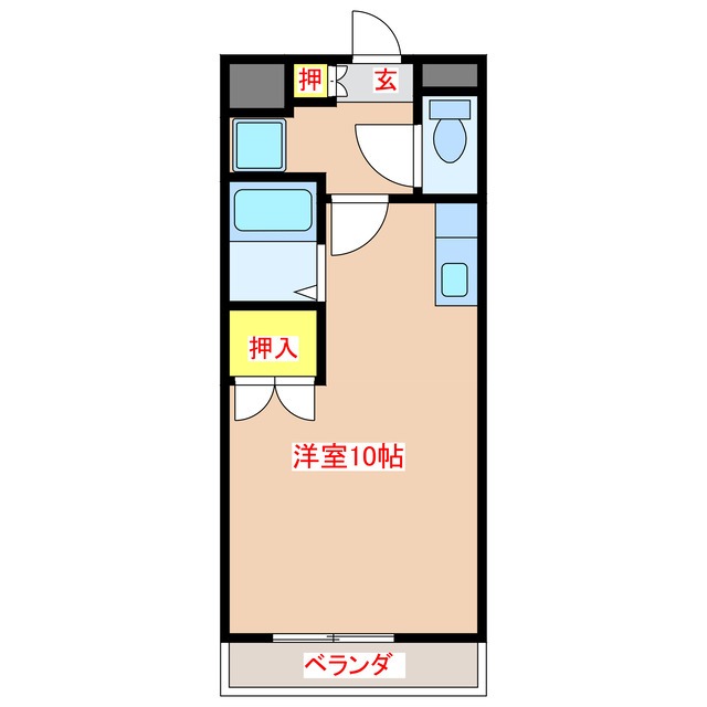 Ｔ・Ｍマンションの間取り