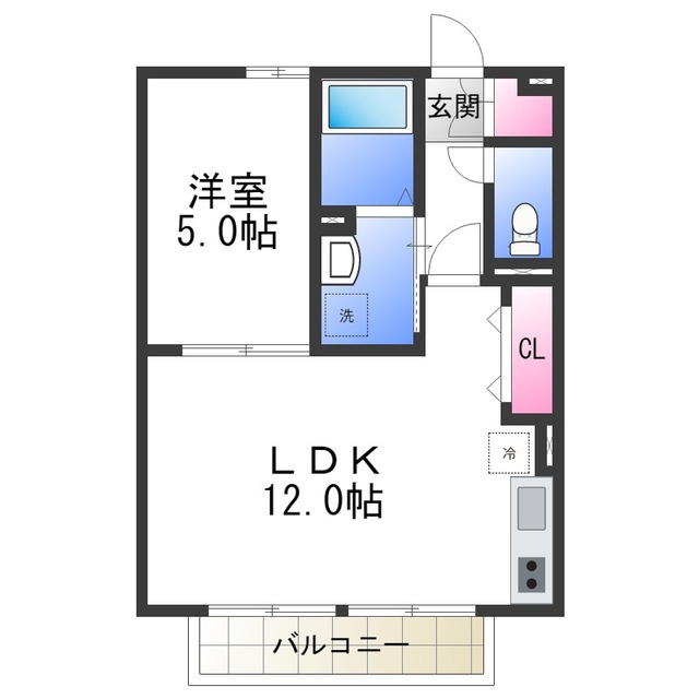 シャルトボナールの間取り