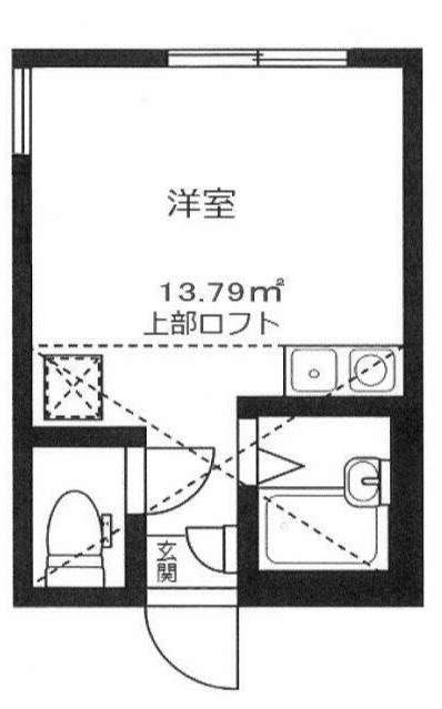 ユナイト能見台ナターシャの間取り