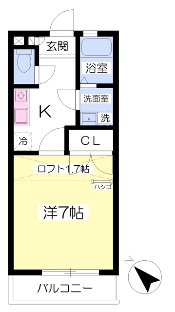 パークアベニュー壱番館の間取り