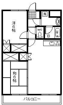 サンライズ田野IIの間取り