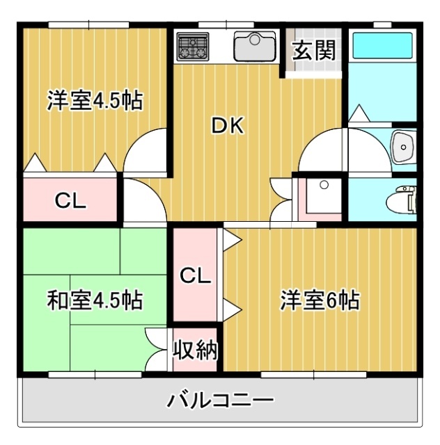 第１岩崎ビルの間取り