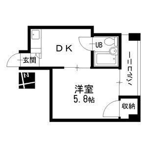 サンパレス覚王山IIの間取り