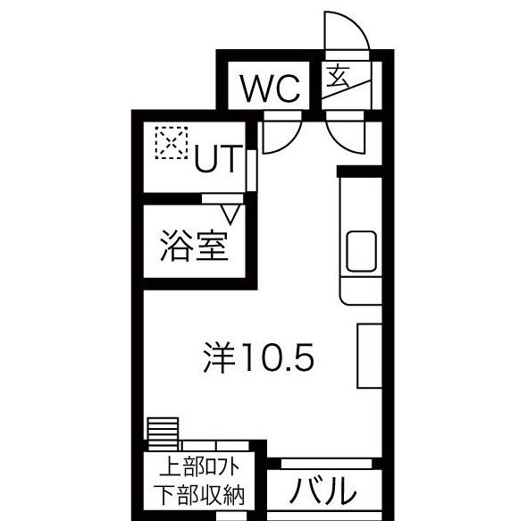 柴田郡大河原町字新東のアパートの間取り