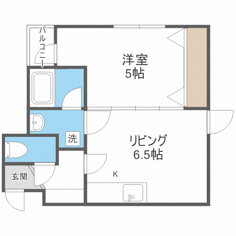 リズム医大前の間取り