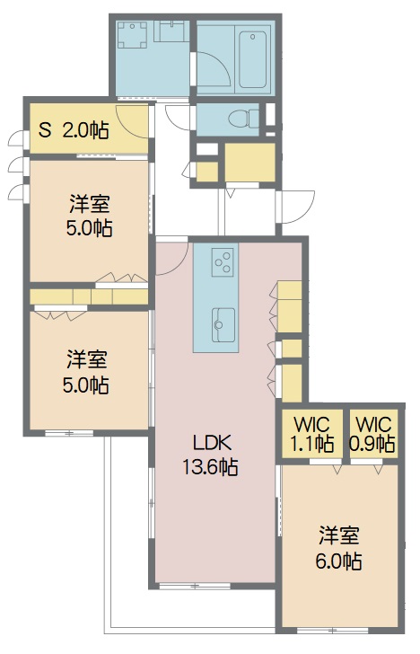 ベラ　ヴィータの間取り