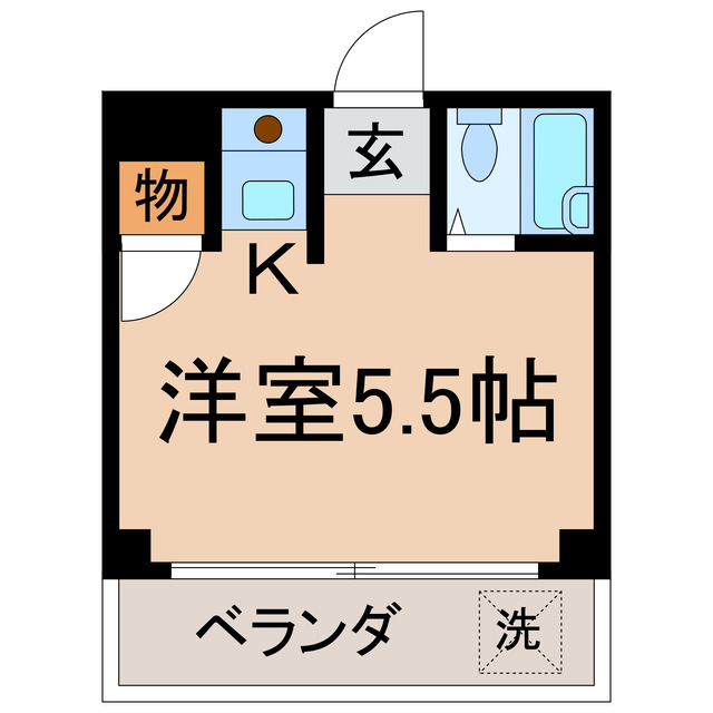 横浜市保土ケ谷区月見台のマンションの間取り