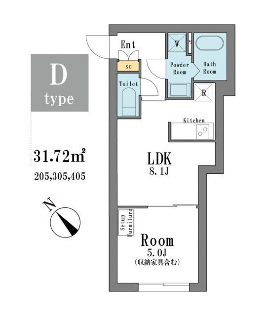 ＬＥＧＡＬＡＮＤ荻窪ＡＮＮＥＸの間取り