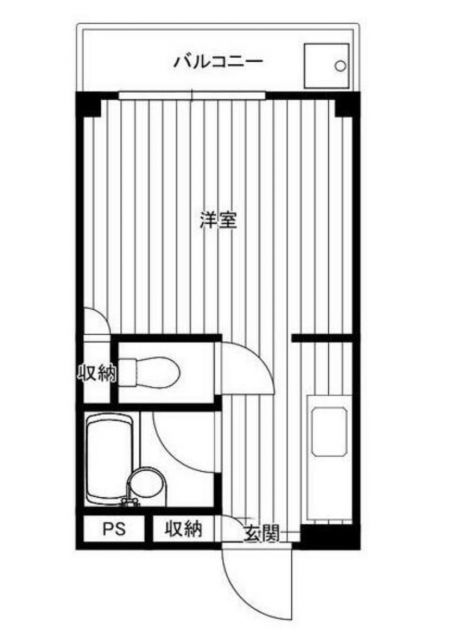 ラフィネ芦山の間取り