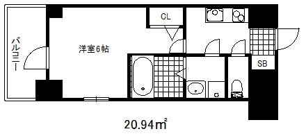 エスリード神戸ハーバークロスの間取り