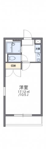 レオパレスラポールの間取り