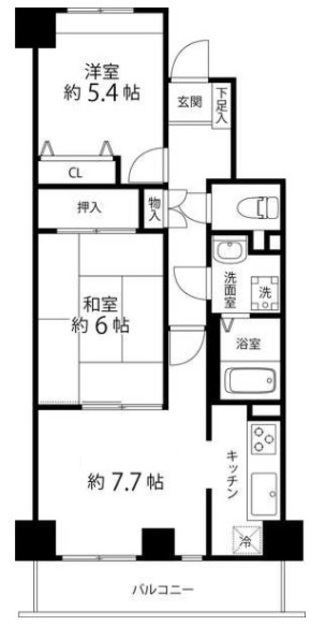 Jパレス桜台の間取り