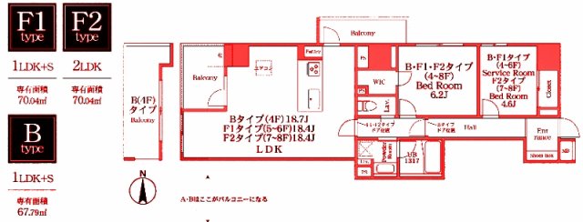 横浜市青葉区榎が丘のマンションの間取り