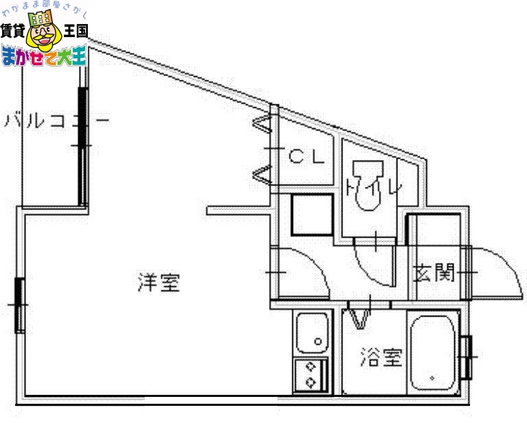 西彼杵郡長与町高田郷のアパートの間取り