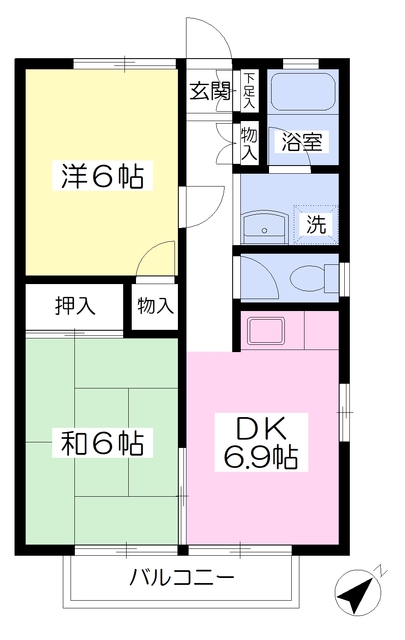 エミグラントの間取り