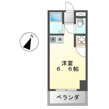 Vita六番町（ヴィータ六番町）の間取り