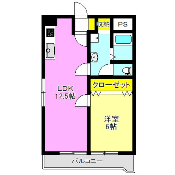 エクセレントマンションの間取り