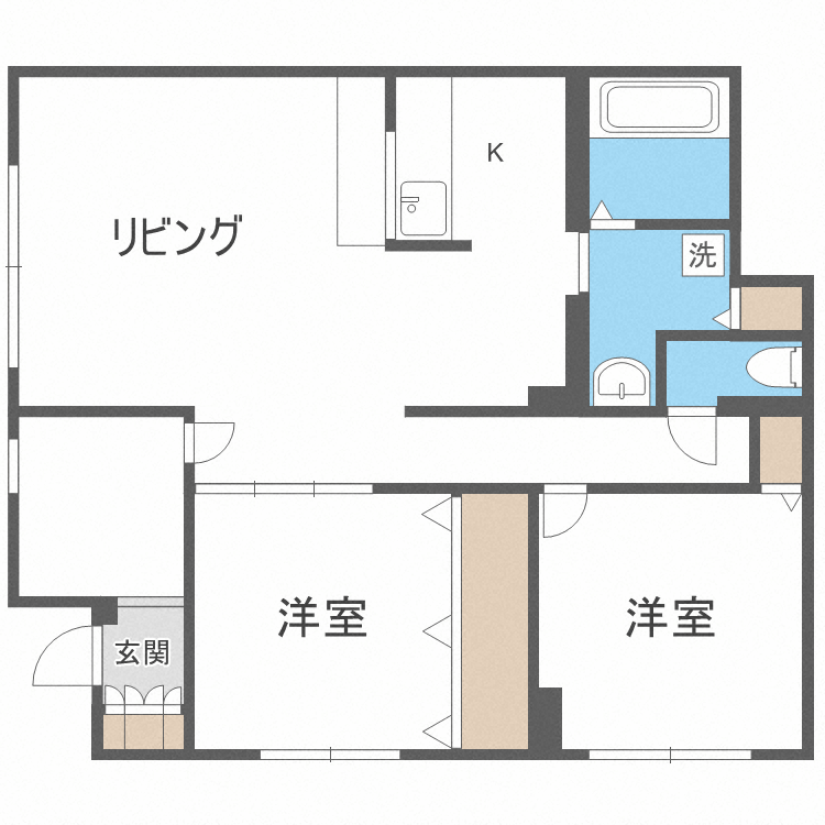 グレース美園の間取り