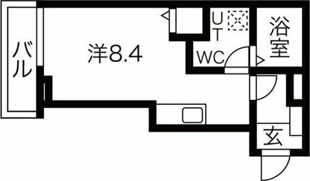 メリディアン中山吉成の間取り