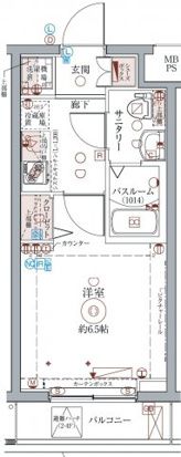 クレヴィスタ立石の間取り