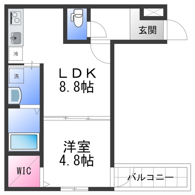 サンリゾート12の間取り