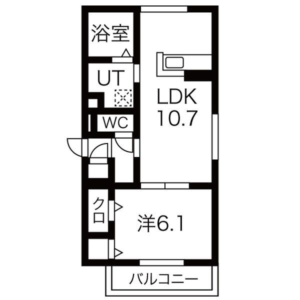 仮)南区吉祥院井ノ口町新築ハイツの間取り