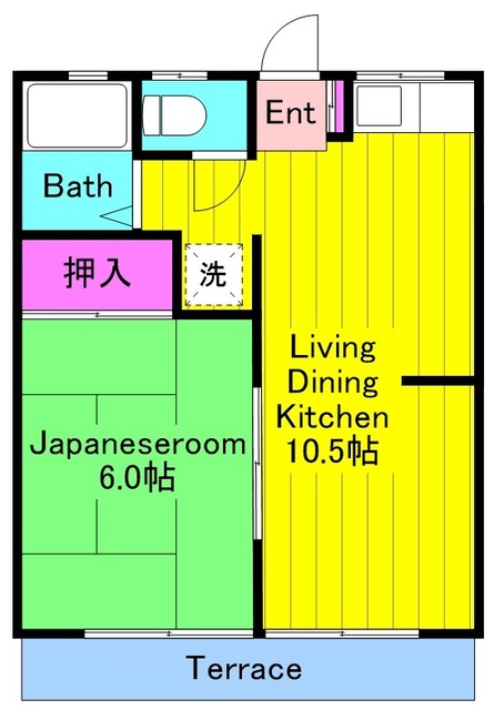 小泉ハイデンスＡ棟の間取り