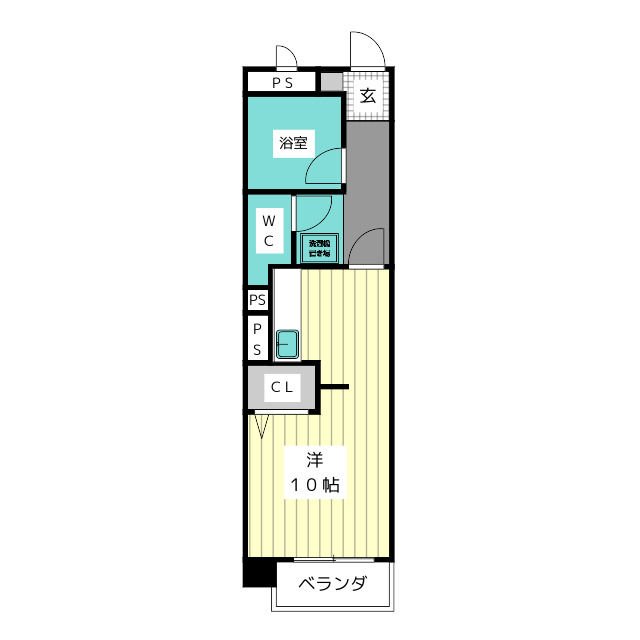 ラフォーレ司の間取り