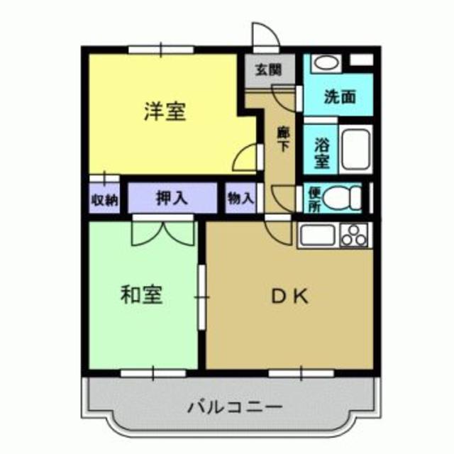 シャンティの間取り