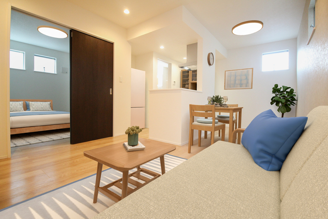 居室・リビング　※家具・家電はＣＧで合成しています