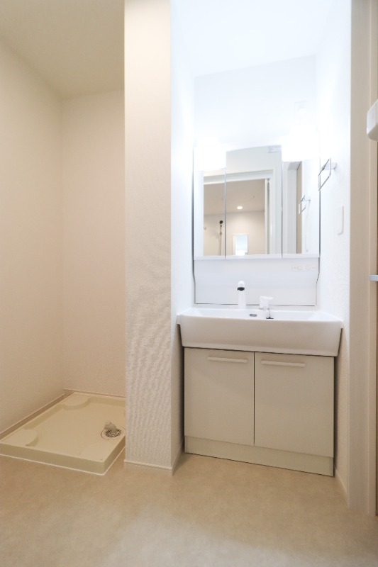 洗面設備　図面と現状に相違がある場合には現状を優先