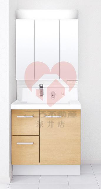 洗面設備　同施工会社・同仕様の写真です。