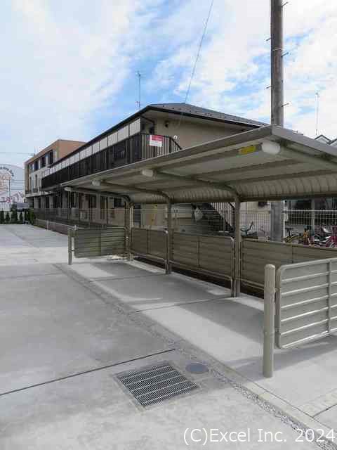 その他共有部分　屋根付きの駐輪場