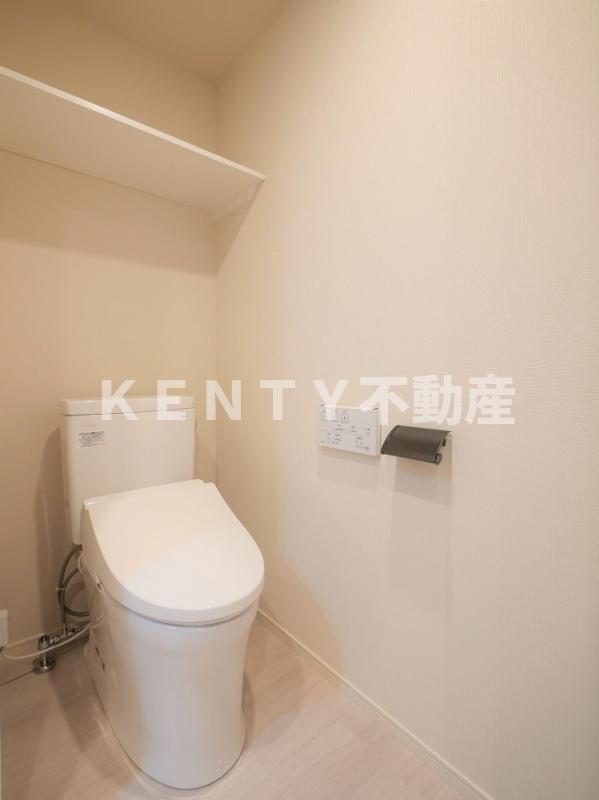 トイレ　ゆったりとした空間のトイレです