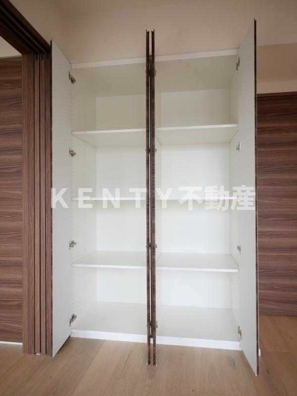 収納　収納があります