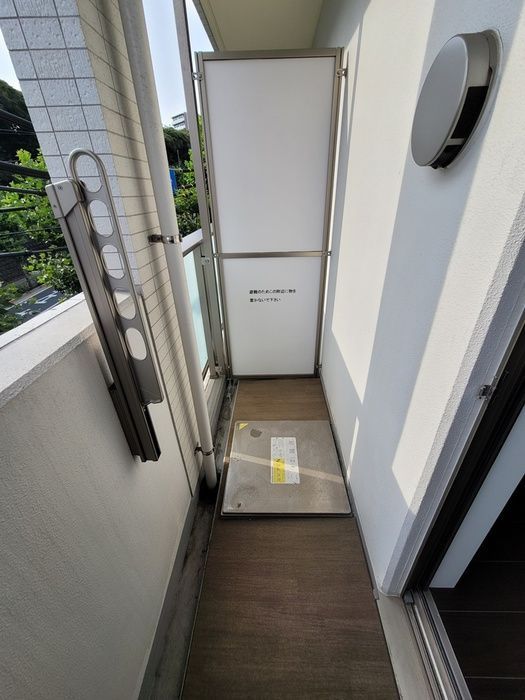 バルコニー　写真は同タイプ住居です