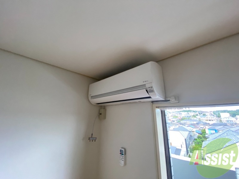 その他設備　エアコンが付いているので夏も冬も快適ですね～
