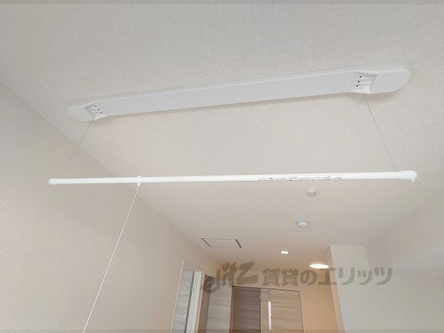 その他設備　室内物干し