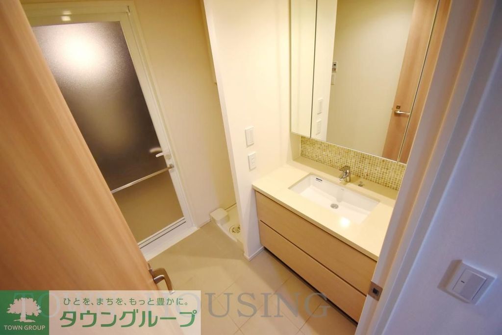 洗面設備　お問合せは(株)タウンハウジングレジデンス事業部　赤坂店・…