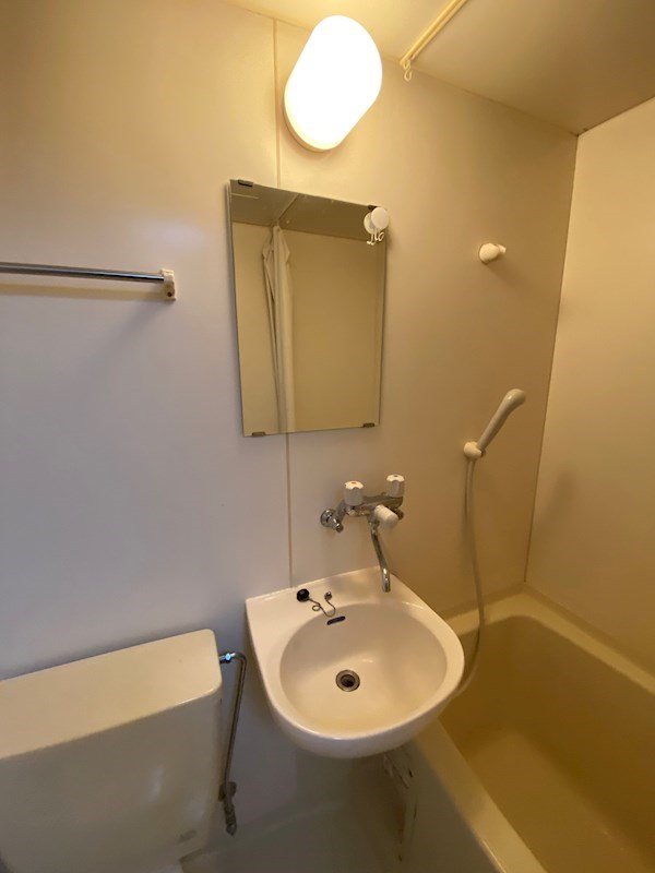 洗面設備　独立洗面台あり、毎朝おしゃれに忙しい女性の方におすすめです