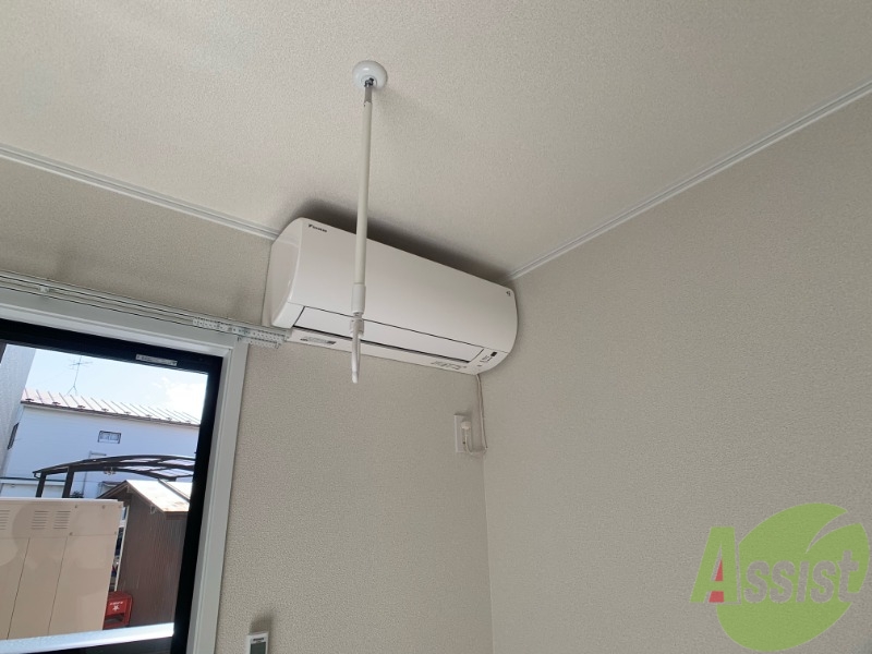 その他設備　エアコンが付いているので夏も冬も快適ですね～