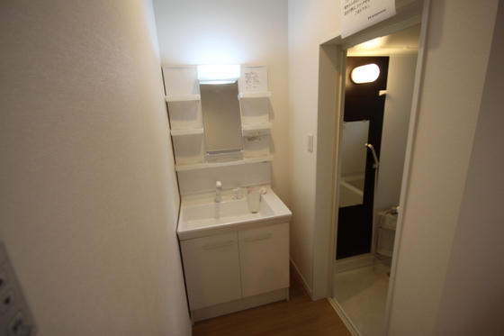 洗面設備　※他号室の写真です