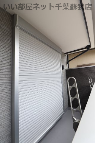 バルコニー　落ち着いた時間を過ごせるバルコニーです