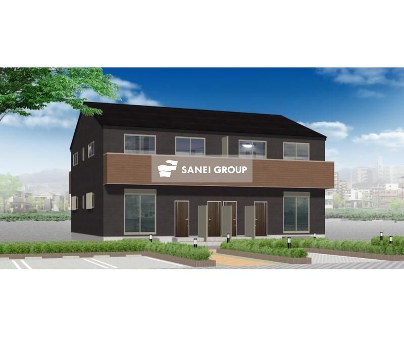 建物外観　完成パース