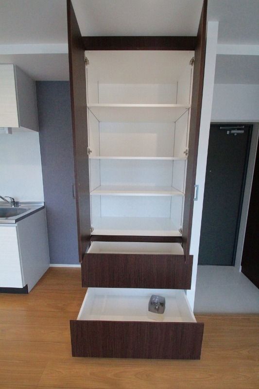 収納　収納のためのスペースです