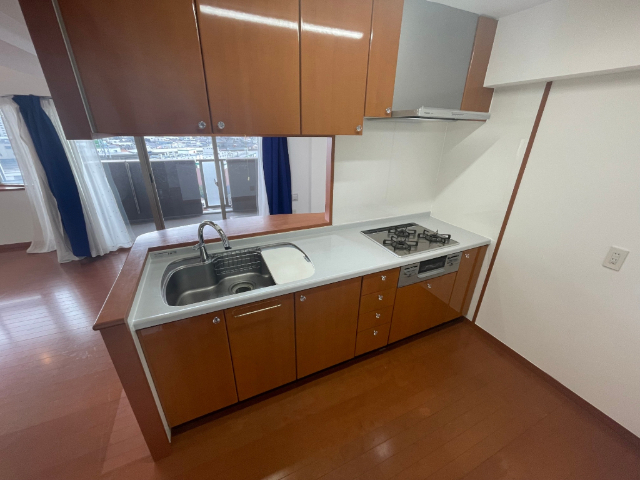 キッチン　カウンタータイプのキッチン