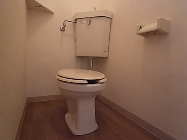 トイレ　トイレ部分。