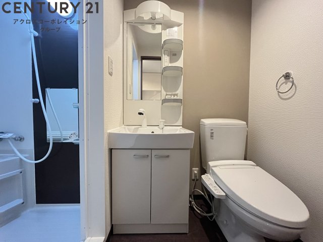 洗面設備　洗髪洗面化粧台付き♪