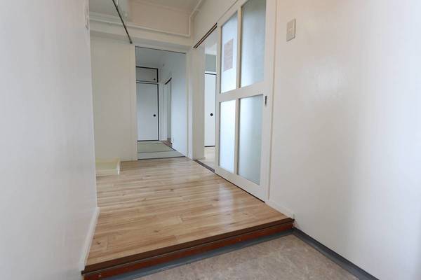 玄関　ビレッジハウスの同一物件・同一タイプの間取りの写真です